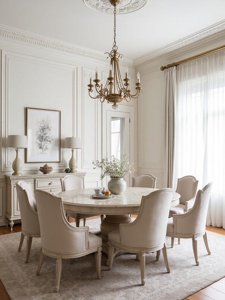 Neoclassical Dining Room - Neoclassical Dining Room interior design inspiration