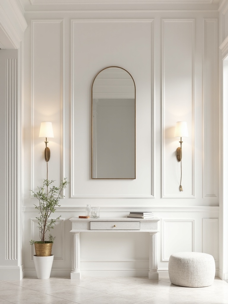 Neoclassical Entryway - Neoclassical Entryway interior design inspiration