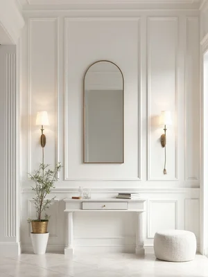 Neoclassical Entryway Design
