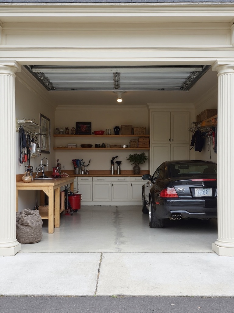 Neoclassical Garage - Neoclassical Garage interior design inspiration