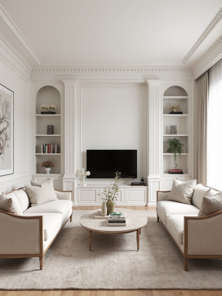 Neoclassical Living Room - Neoclassical Living Room interior design inspiration