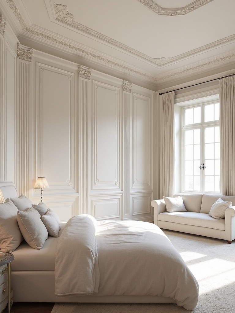 Neoclassical Master Bedroom - Neoclassical Master Bedroom interior design inspiration
