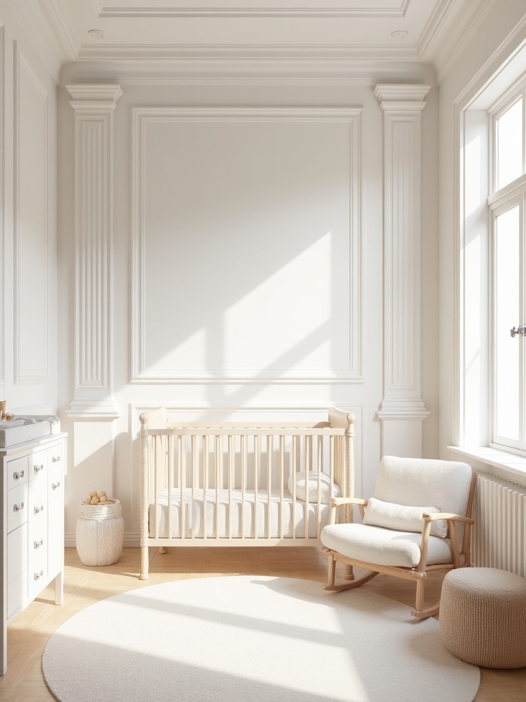 Neoclassical Nursery - Neoclassical Nursery interior design inspiration