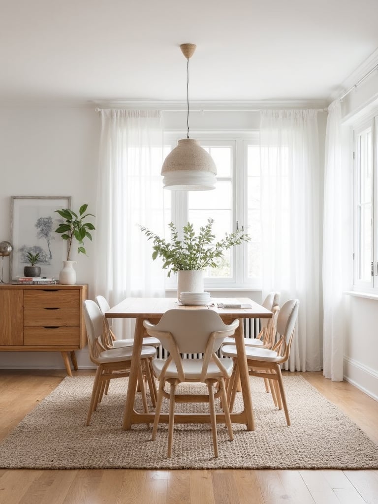 Nordic Dining Room design - Nordic Dining Room interior design ideas