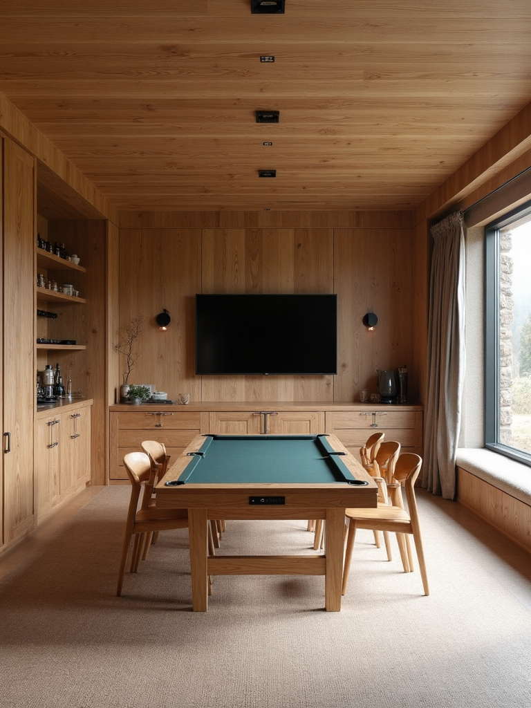 Nordic Game Room design - Nordic Game Room interior design ideas