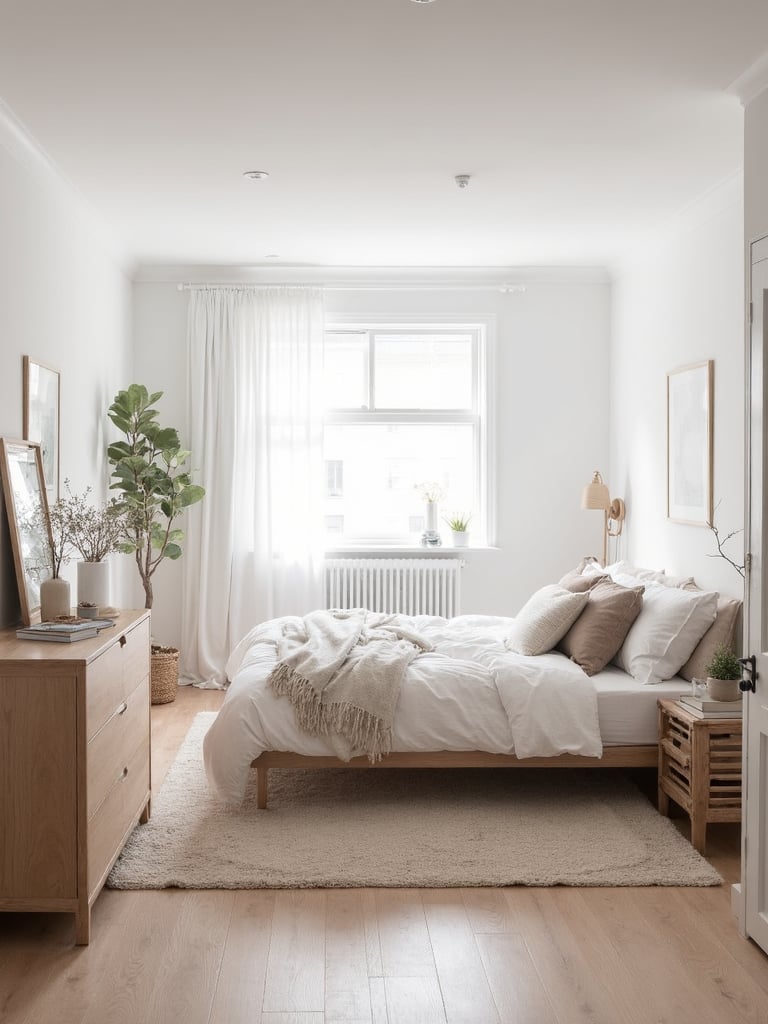 Nordic Guest Bedroom design - Nordic Guest Bedroom interior design ideas