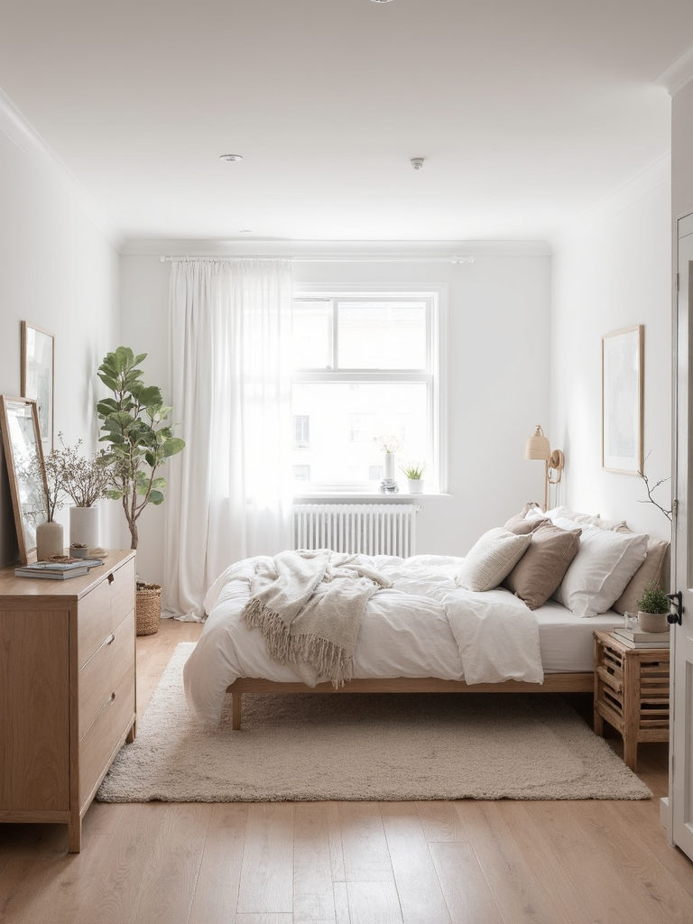 Nordic Guest Bedroom design - Nordic Guest Bedroom interior design ideas