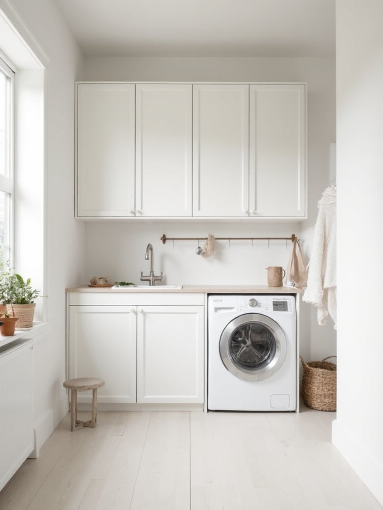 Nordic Laundry Room design - Nordic Laundry Room interior design ideas
