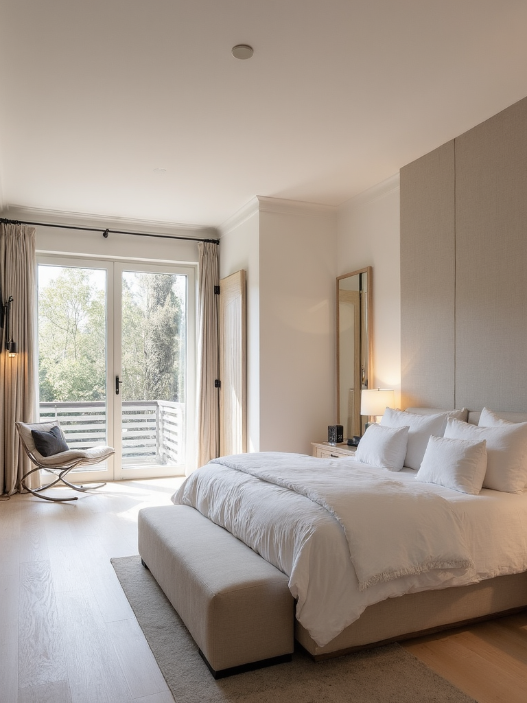 Nordic Master Suite design - Nordic Master Suite interior design ideas