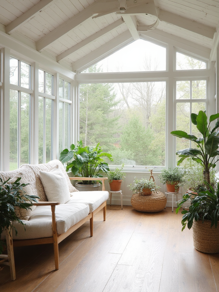Nordic Sunroom design - Nordic Sunroom interior design ideas