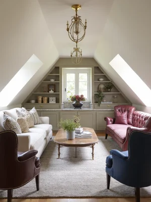Old Money Attic Design
