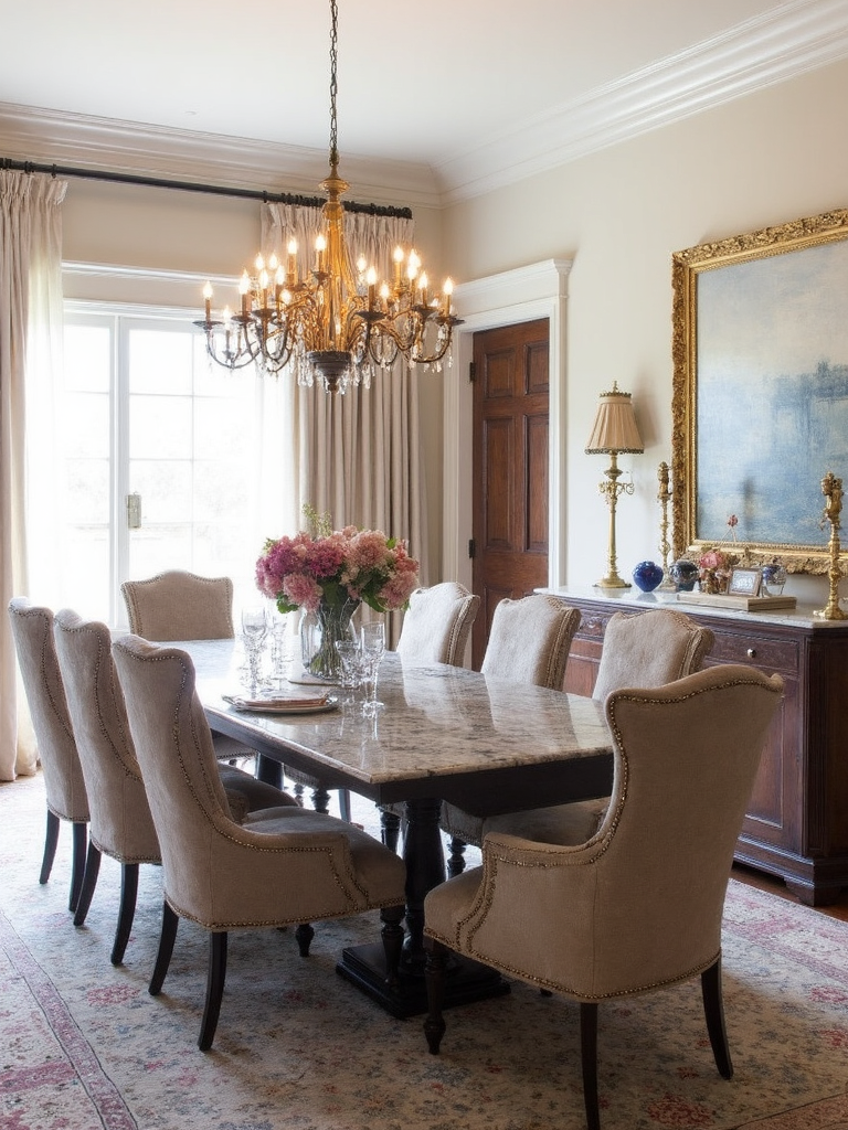 Old Money Dining Room - Old Money Dining Room interior design inspiration