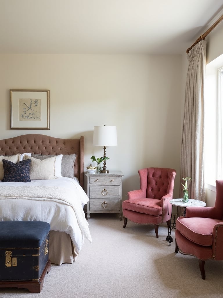 Old Money Guest Bedroom - Old Money Guest Bedroom interior design inspiration