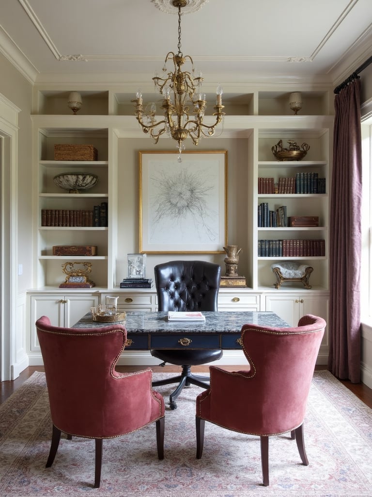 Old Money Home Office - Old Money Home Office interior design inspiration