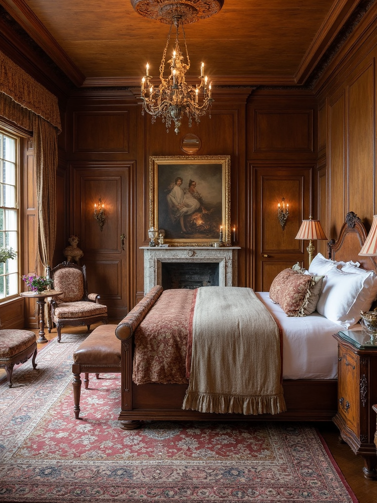 Old Money Master Suite - Old Money Master Suite interior design inspiration