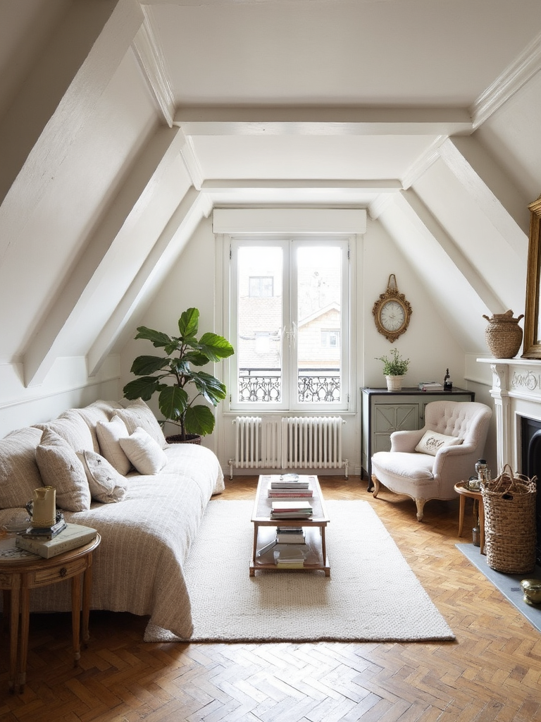 Parisian Attic - Parisian Attic interior design inspiration