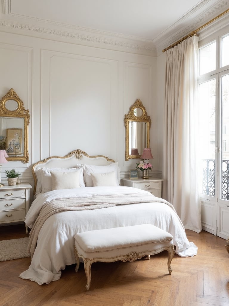 Parisian Bedroom - Parisian Bedroom interior design inspiration