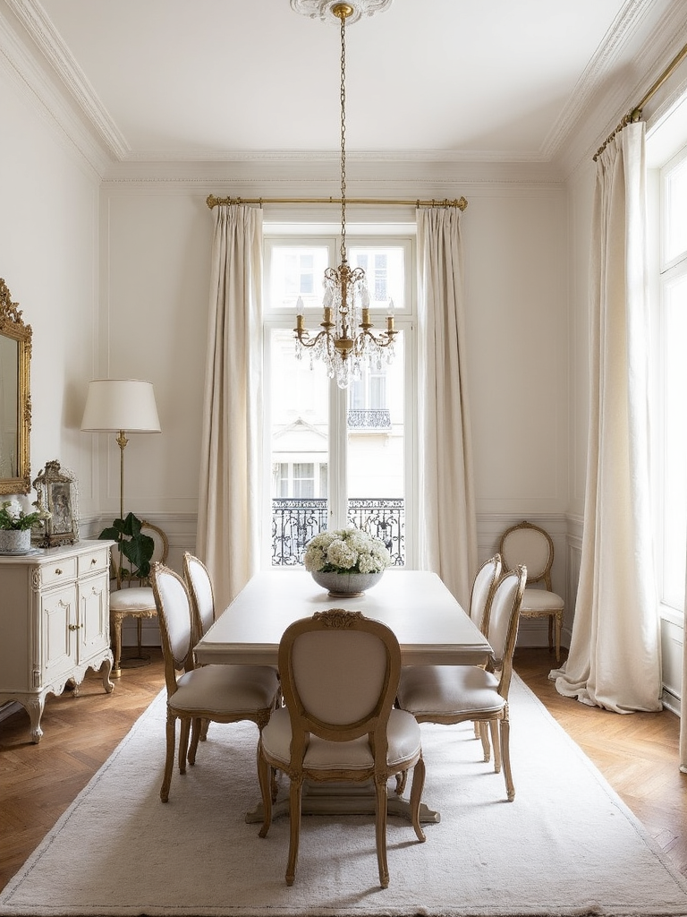 Parisian Dining Room - Parisian Dining Room interior design inspiration