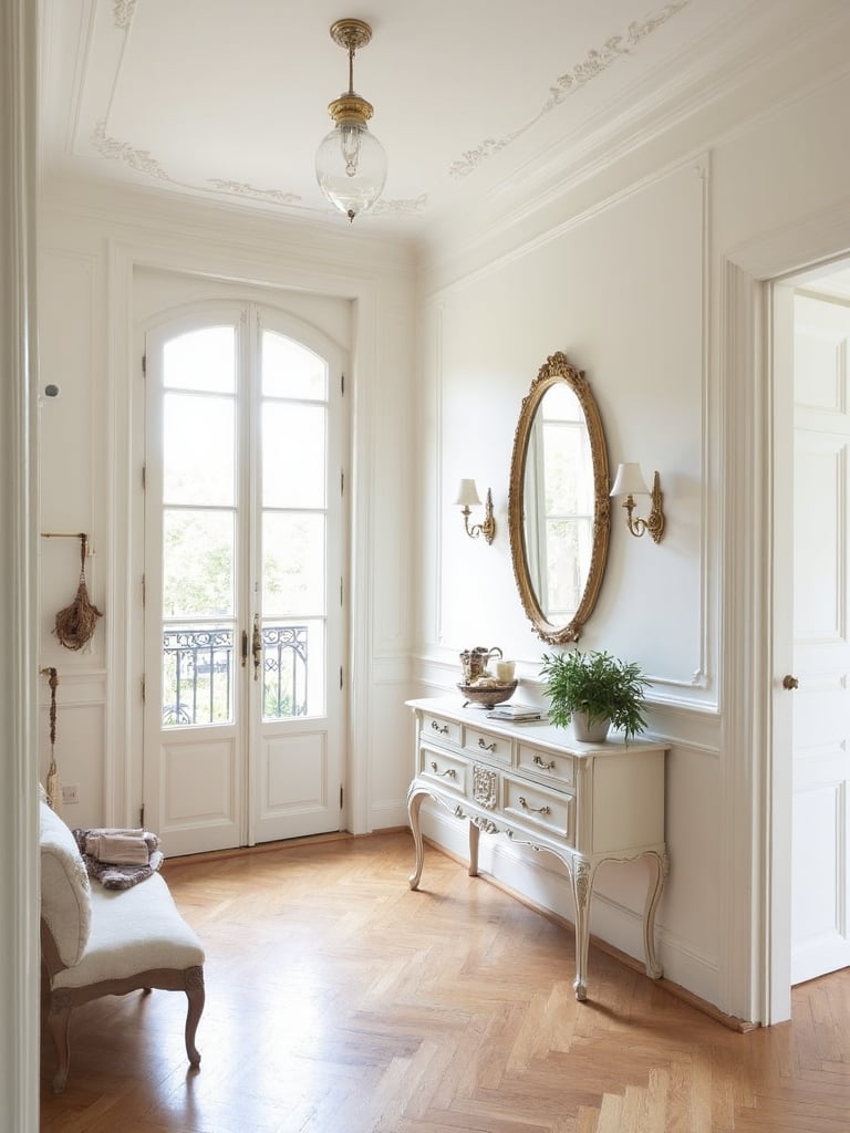 Parisian Entryway - Parisian Entryway interior design inspiration