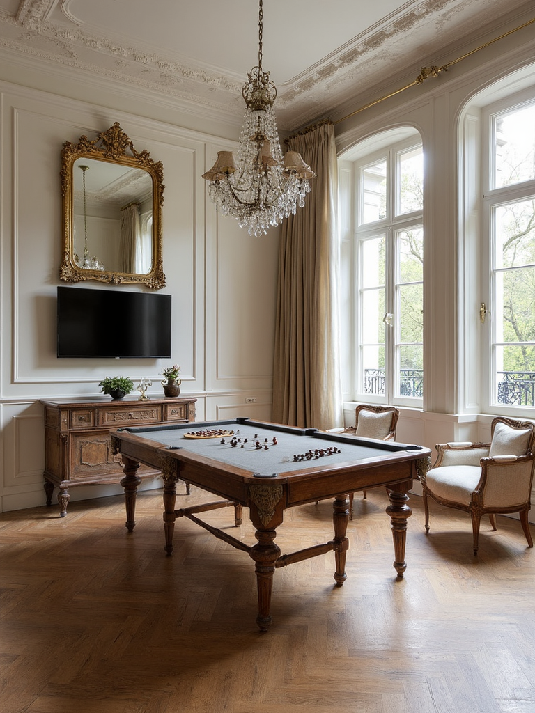 Parisian Game Room - Parisian Game Room interior design inspiration