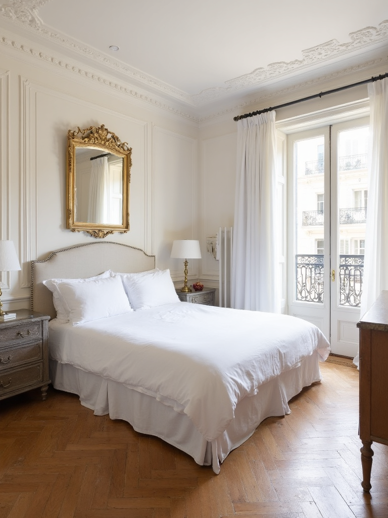 Parisian Guest Bedroom - Parisian Guest Bedroom interior design inspiration
