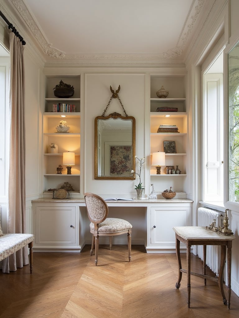 Parisian Home Office - Parisian Home Office interior design inspiration