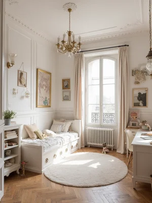 Parisian Kids Room Design
