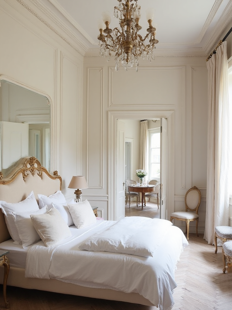 Parisian Master Bedroom - Parisian Master Bedroom interior design inspiration