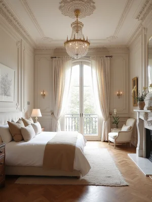 Parisian Master Suite Design
