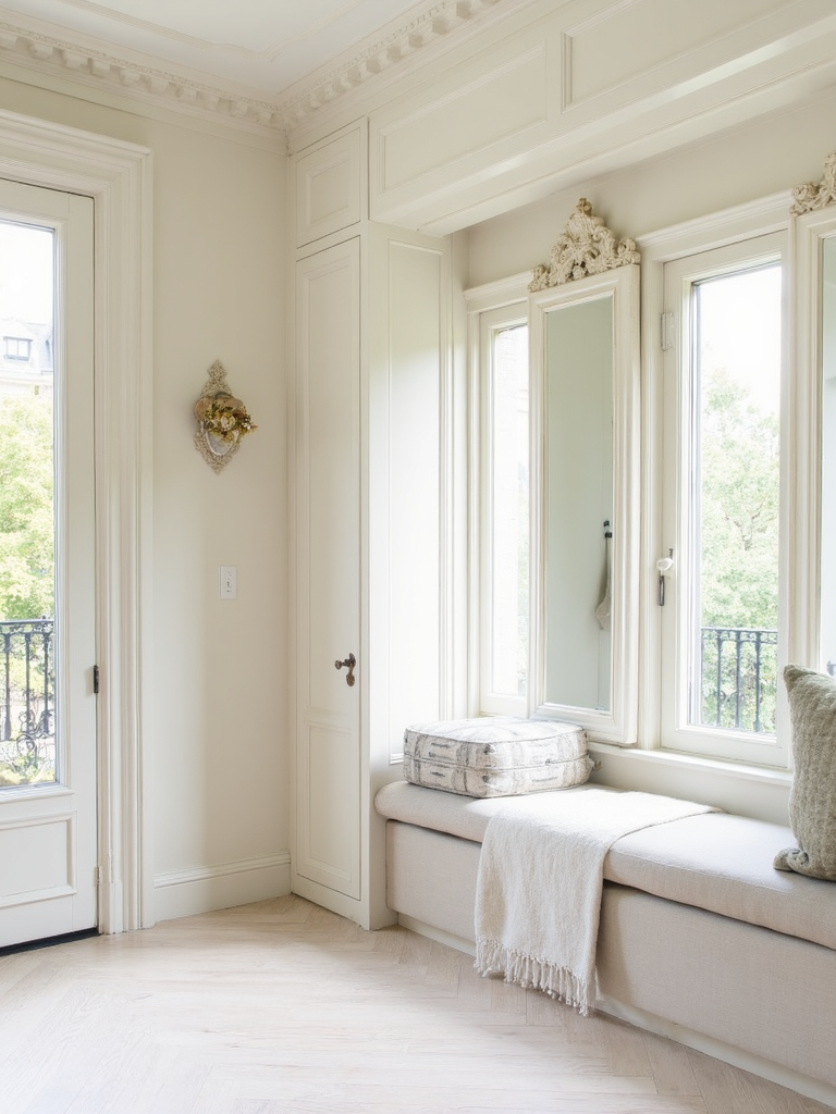 Parisian Mudroom - Parisian Mudroom interior design inspiration
