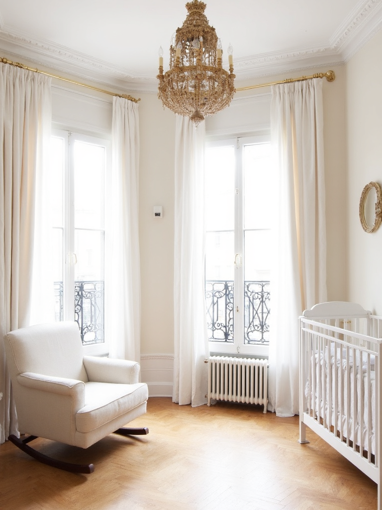 Parisian Nursery - Parisian Nursery interior design inspiration