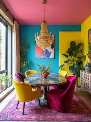 Postmodern Dining Room Design
