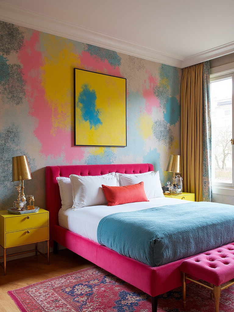Postmodern Guest Bedroom - Postmodern Guest Bedroom interior design inspiration