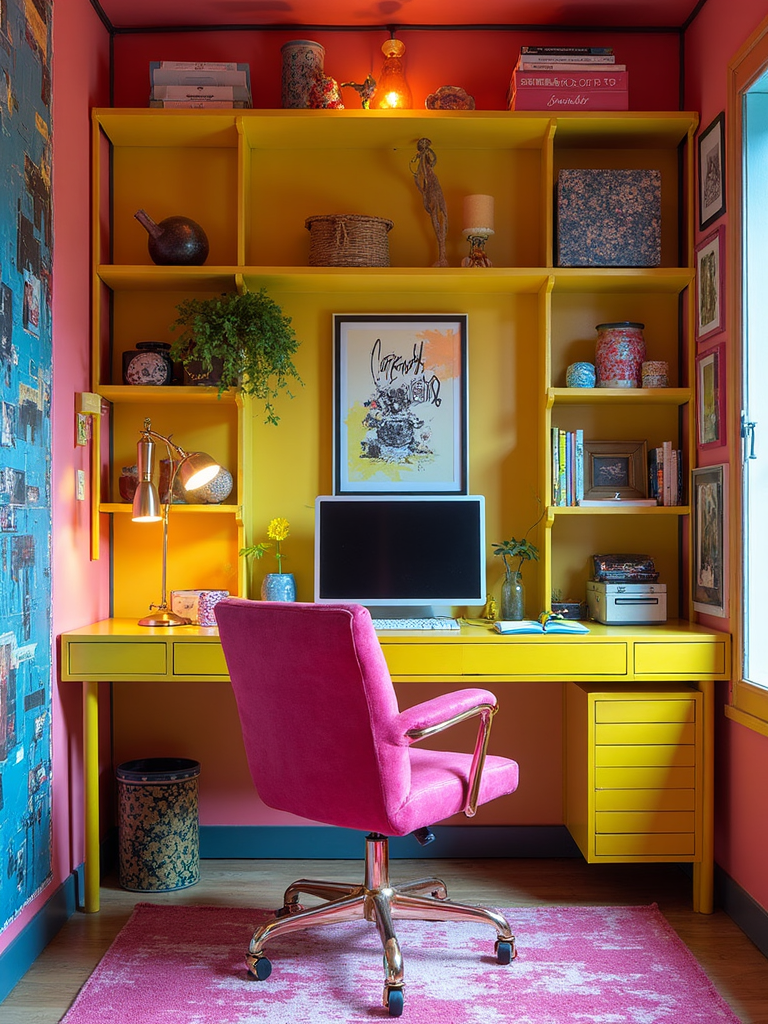 Postmodern Home Office - Postmodern Home Office interior design inspiration