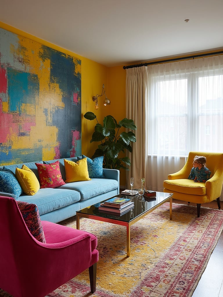 Postmodern Living Room - Postmodern Living Room interior design inspiration