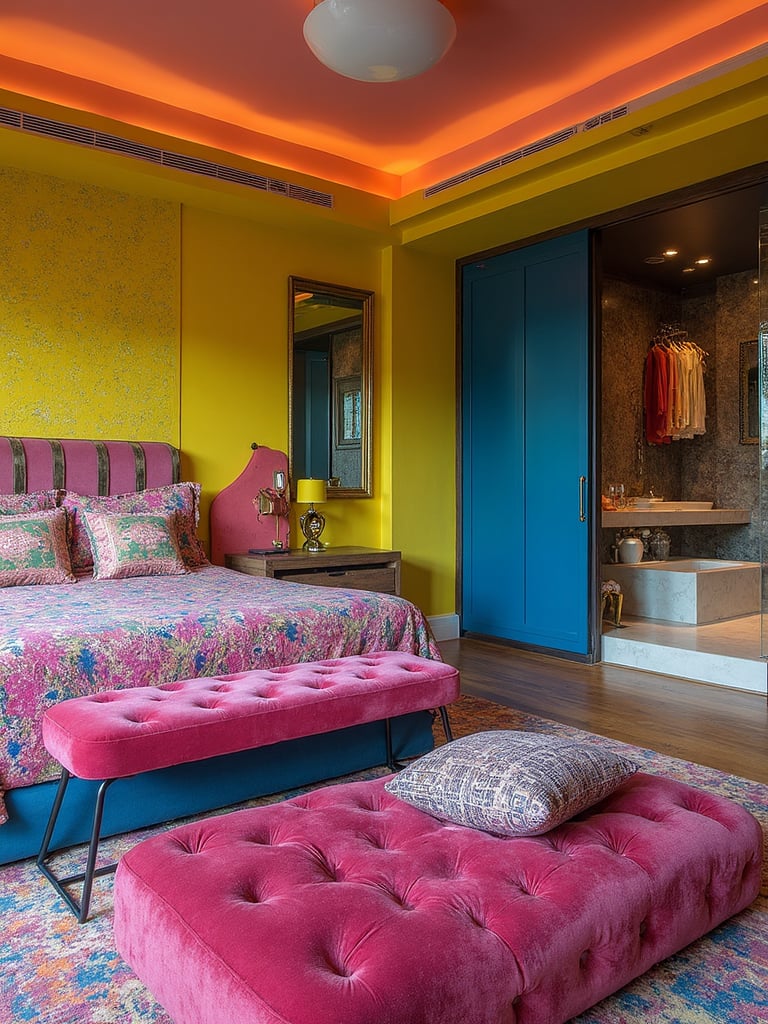 Postmodern Master Bedroom - Postmodern Master Bedroom interior design inspiration