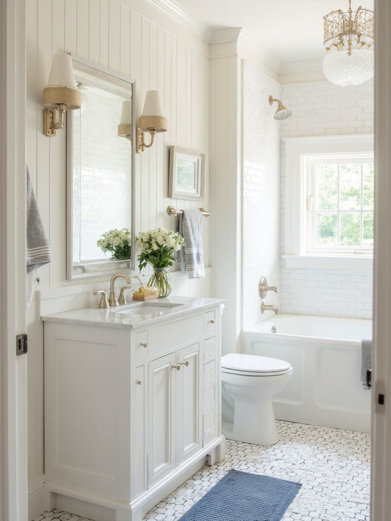 Preppy Bathroom - Preppy Bathroom interior design inspiration