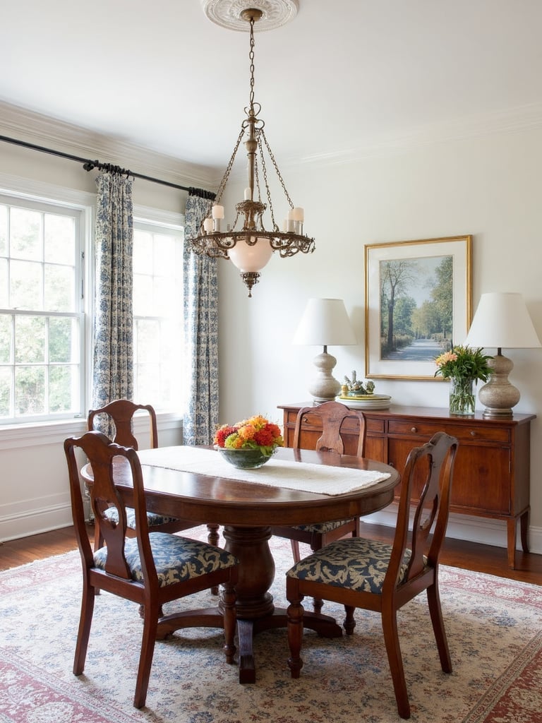Preppy Dining Room - Preppy Dining Room interior design inspiration