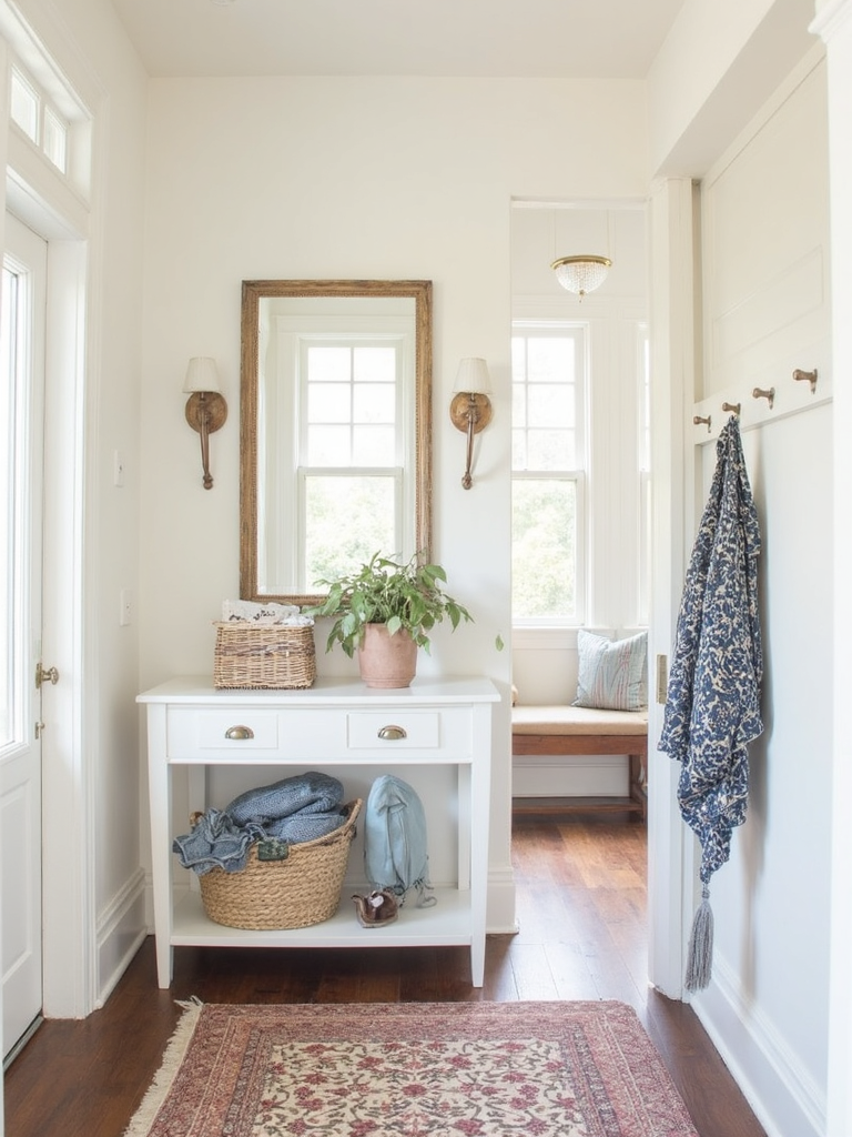 Preppy Entryway - Preppy Entryway interior design inspiration
