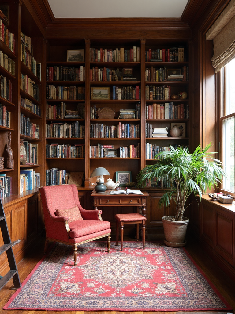 Preppy Library - Preppy Library interior design inspiration