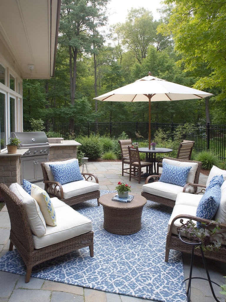 Preppy Outdoor Patio - Preppy Outdoor Patio interior design inspiration