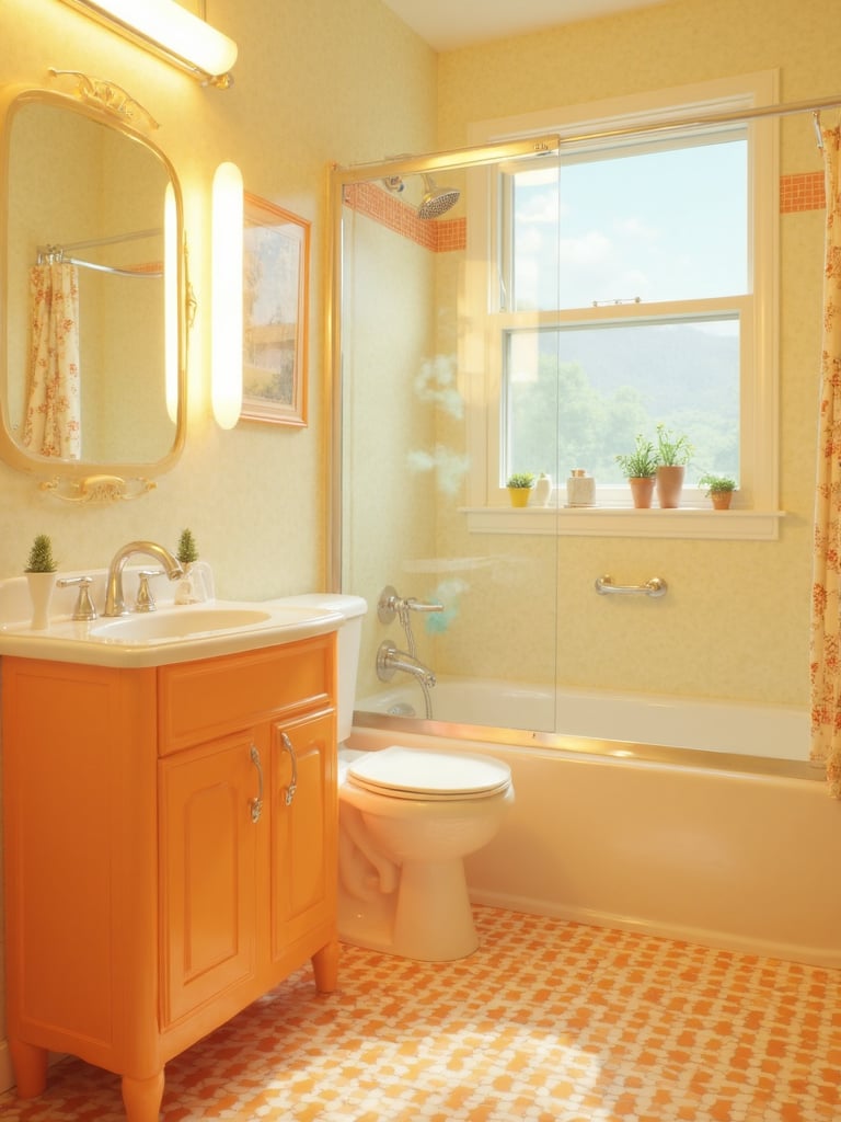 Retro Bathroom - Retro Bathroom interior design inspiration