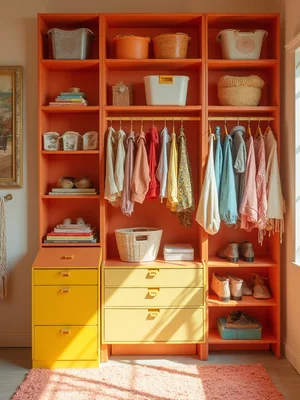 Retro Closet Design