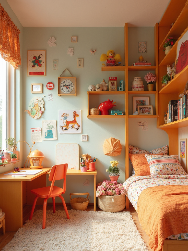Retro Kids Room - Retro Kids Room interior design inspiration