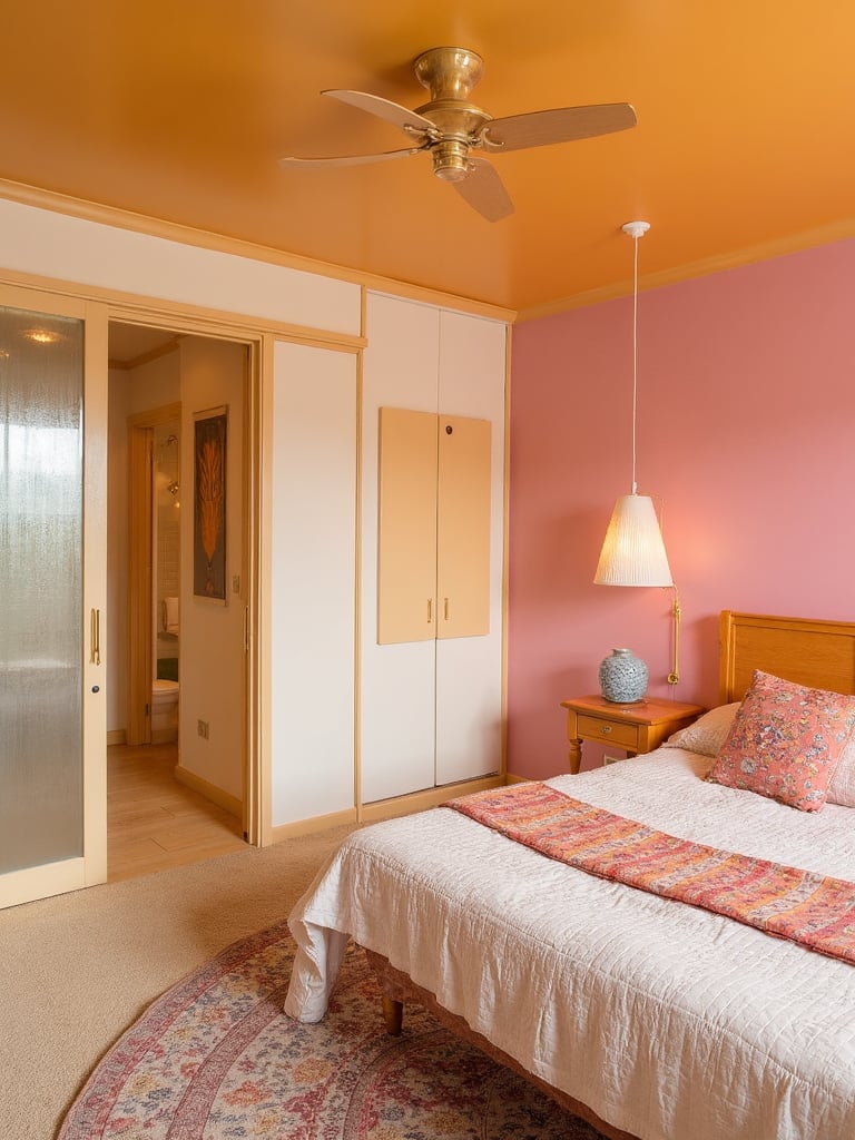 Retro Master Bedroom - Retro Master Bedroom interior design inspiration