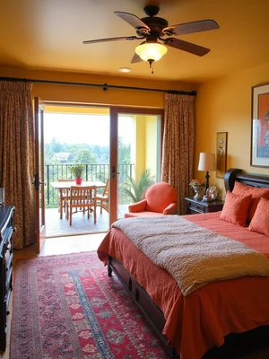 Retro Master Suite Design