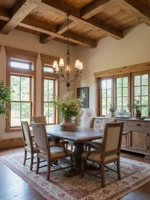 Rustic Dining Room Design