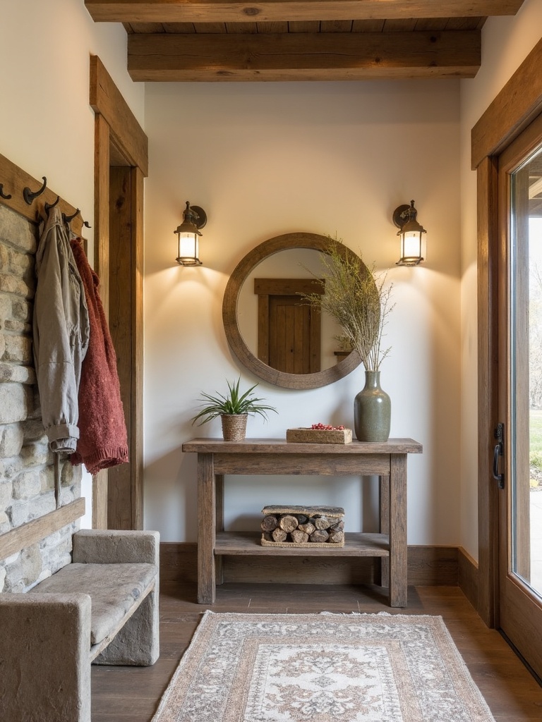 Rustic Entryway - Rustic Entryway interior design inspiration
