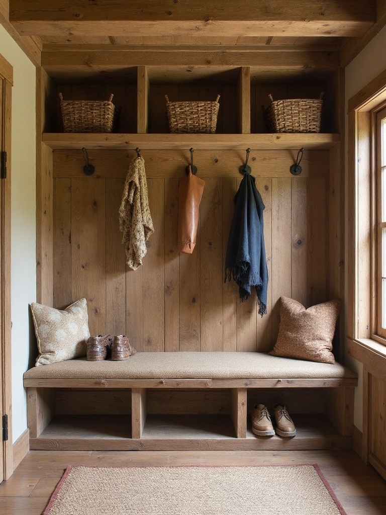 Rustic Mudroom - Rustic Mudroom interior design inspiration