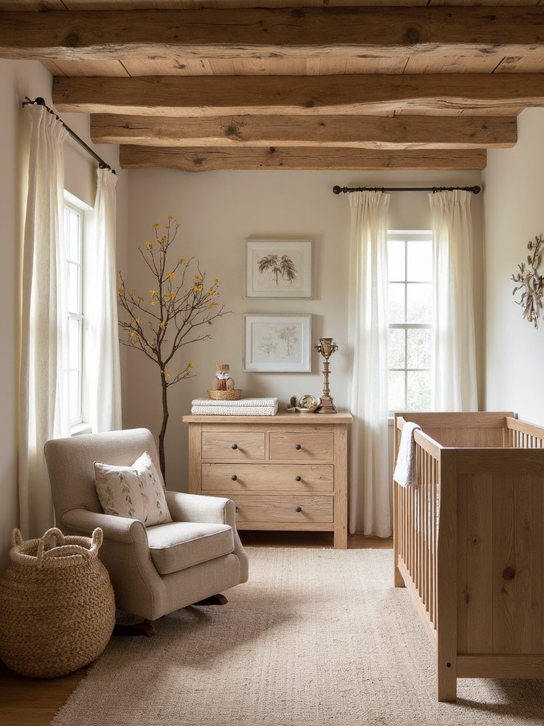 Rustic Nursery - Rustic Nursery interior design inspiration